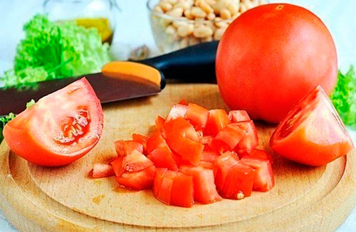 Салат из фасоли